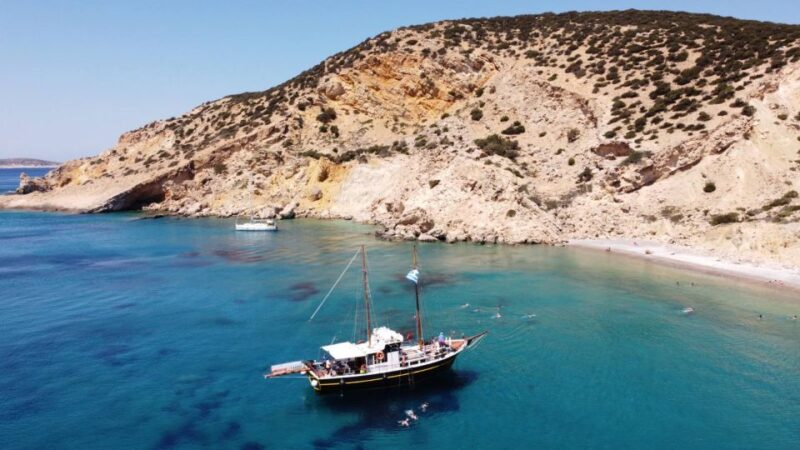 Naxos: Koufonissia and Rina Cave Boat Trip With BBQ - Key Points