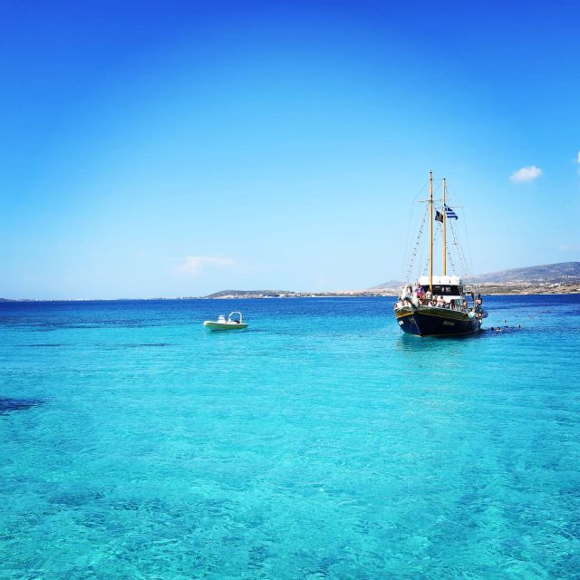 Naxos: Koufonissia and Rina Cave Boat Trip With BBQ - Included Amenities