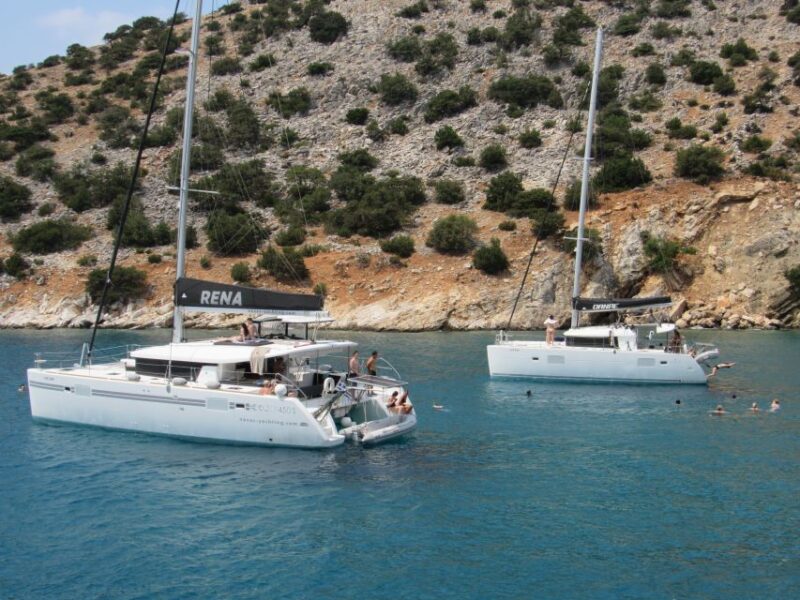 Naxos: Luxury Catamaran Day Trip With Lunch and Drinks - Activities and Amenities