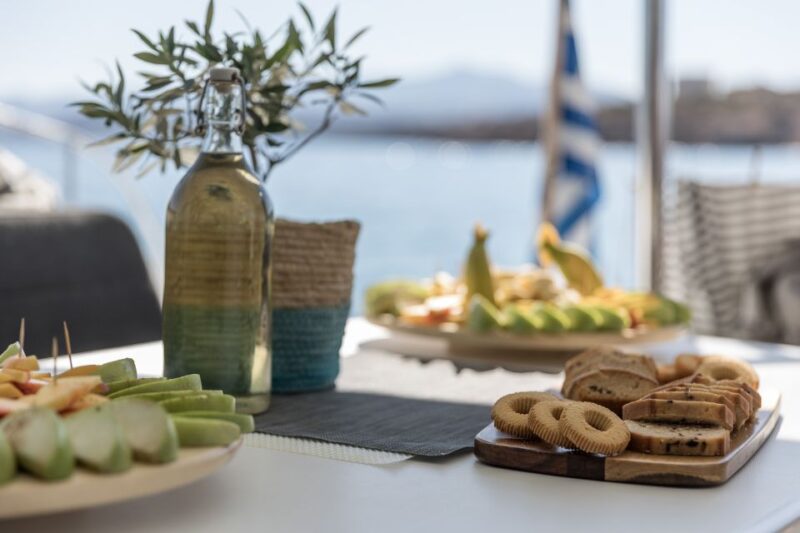 Naxos: Luxury Catamaran Day Trip With Lunch and Drinks - Inclusions and Exclusions