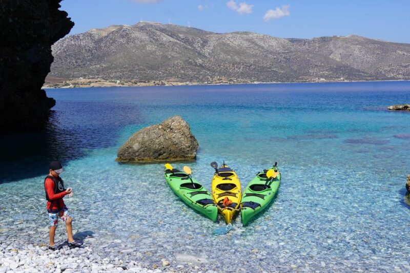 Naxos: Moutsouna Caves Sea Kayak Tour, Snorkeling & Picnic - Kayaking Equipment Provided