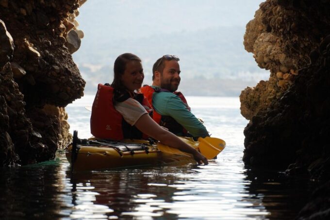 Naxos: Moutsouna Caves Sea Kayak Tour, Snorkeling & Picnic - Qualified Sea Kayak Guide