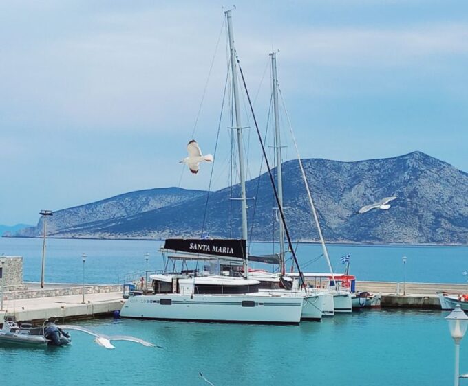 Naxos: Naxos Catamaran Sailing Cruise With Lunch and Drinks - Sailing Destinations and Activities