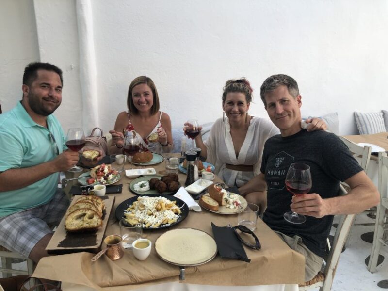 Naxos: Naxos Town Food Tour With Included Tastings and Wine - Meeting Point