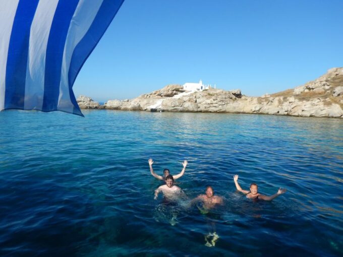 Naxos: Private Cyclades Sailing Cruise With Swimming Stops - Inclusions and Exclusions