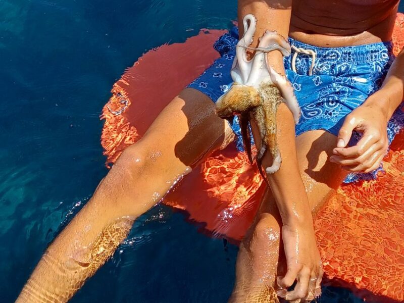 Naxos: Private Fishing Boat Trip With Fresh Onboard Meal - Onboard Amenities