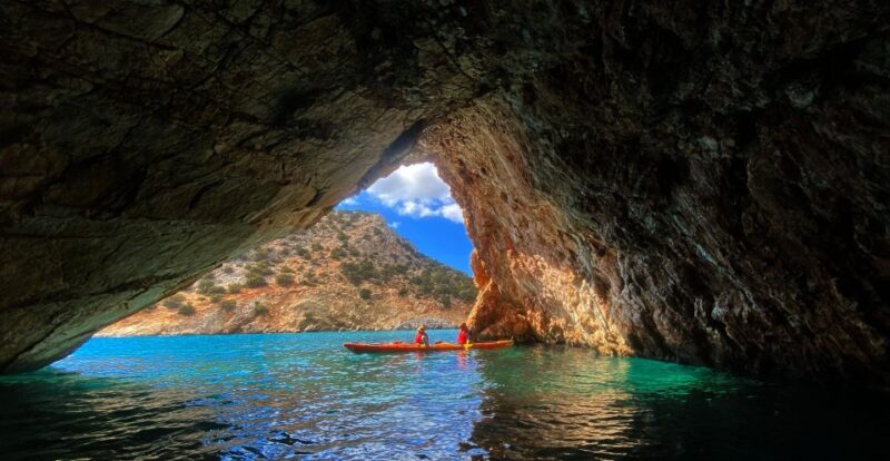 Naxos: Rhina Cave and Coastline Sea Kayaking Tour - Included in Tour