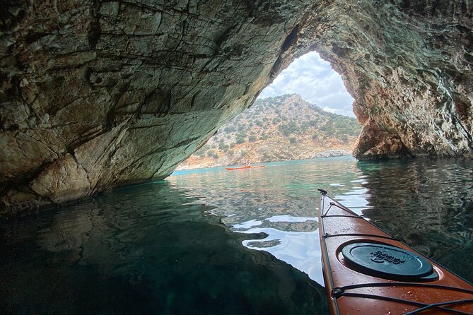 Naxos: Rhina Cave Sea Kayaking Tour - Booking Information