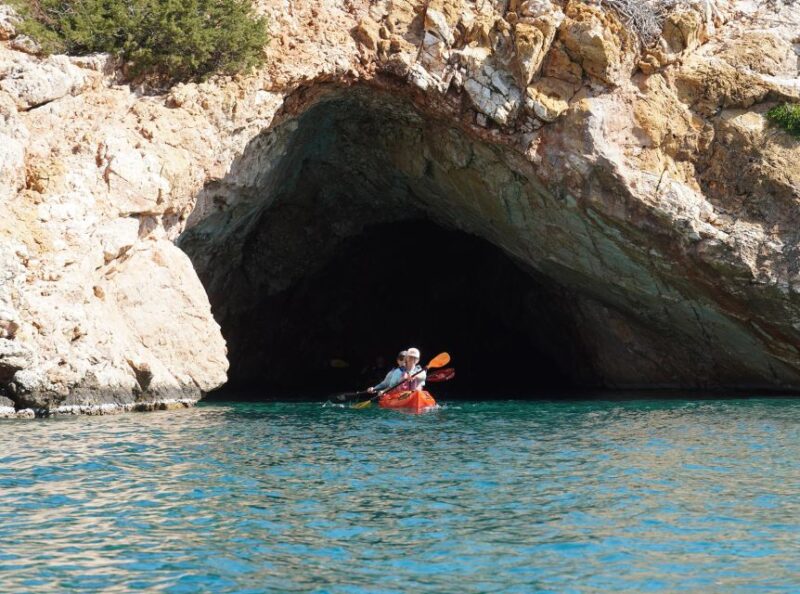 Naxos: Rina Cave Sea Kayak Tour With Snorkeling and Picnic - Kayaking Adventure and Scenery