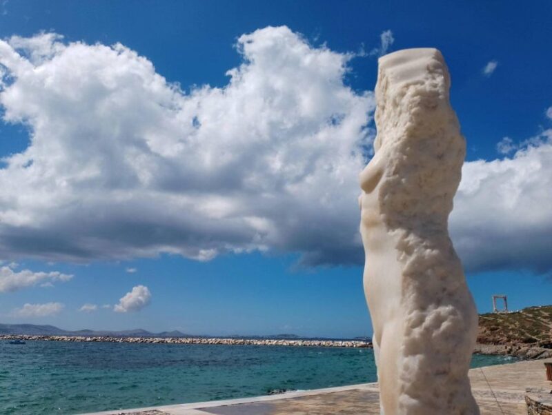 Naxos Town: Sunset Mythology Tour With Wine - Itinerary Walkthrough