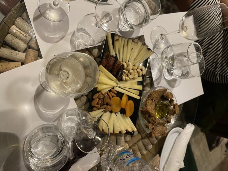 Naxos Town: Walking Food Tour With Wine Tasting - Visiting a Venetian Castle