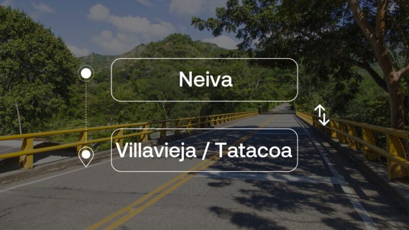 Neiva to or From Villavieja Private Transfer - Included Services