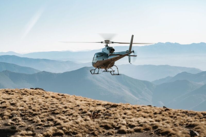 Nelson: Helicopter Flight With Mountain Landing & Bay Views - Mountain Landing & Photos