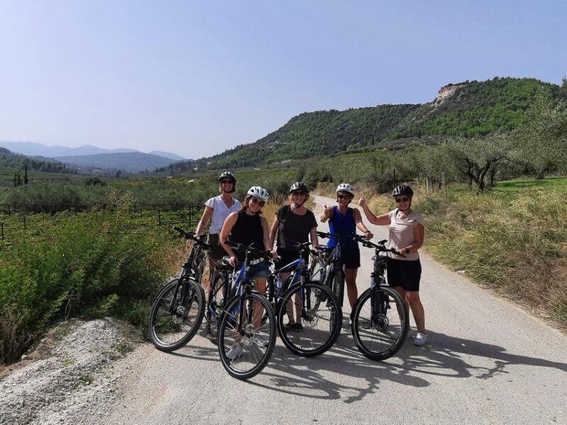 Nemea, Corinth: Bike & Wine Guided Day Tour From Athens - Ancient Nemea Site Visit