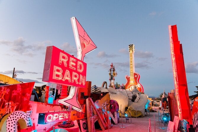 Neon Museum Evening Experience With Vegas Open-Top Bus Tour - Tour Experience and Highlights
