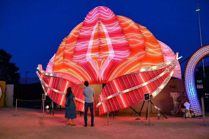 Neon Museum Evening Experience With Vegas Open-Top Bus Tour - Riding the Open-Top Bus