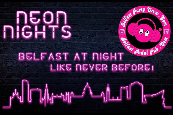 Neon Night Party Bike Tour (Individual Seats) - Key Points