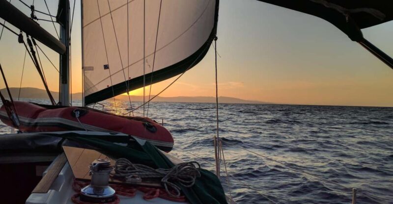 Neos Marmaras: Sunset Coves and Islands Sailboat Tour - Experience Highlights