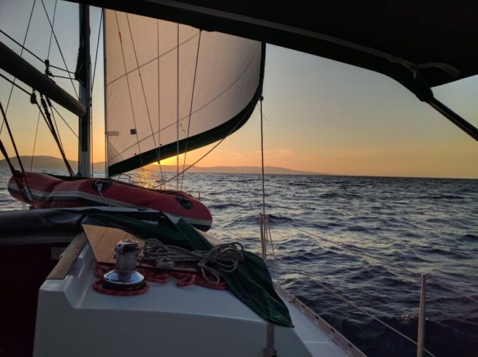 Neos Marmaras: Sunset Coves and Islands Sailboat Tour - Itinerary and Flexibility