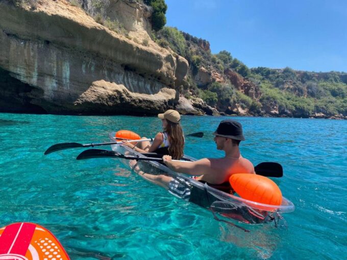 Nerja: Free Kayak Route Along the Cliffs of Nerja and Maro - Unique Transparent Kayaks
