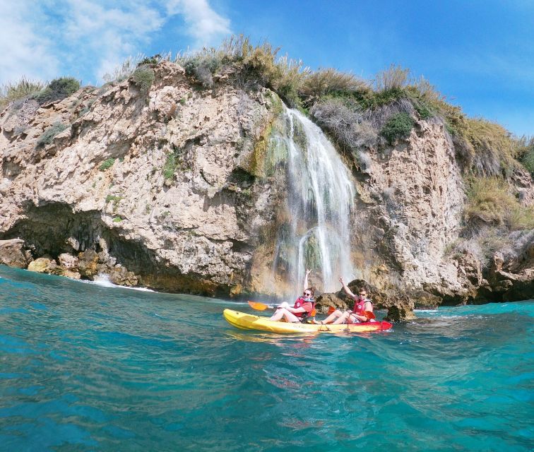 Nerja: Guided Kayak Tour Nerja Cliffs and Maro Waterfall - Activity Details