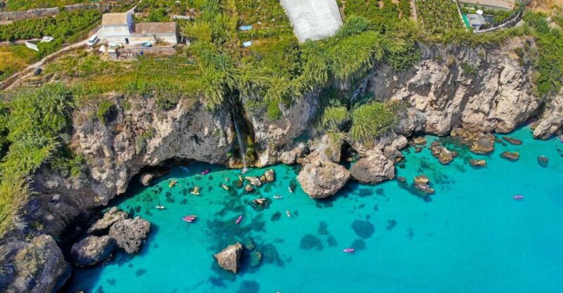Nerja: Maro Waterfall Boat Trip With Paddleboarding & Drink - Inclusions