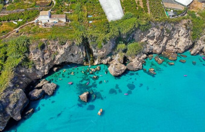 Nerja: Maro Waterfall Boat Trip With Paddleboarding & Drink - Boat Tour