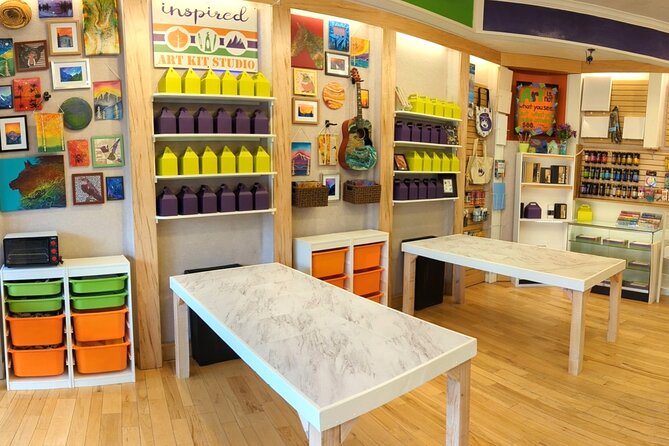 Neurographic Nature Watercolor Art Kit in Estes Park - Included Materials and Instructions