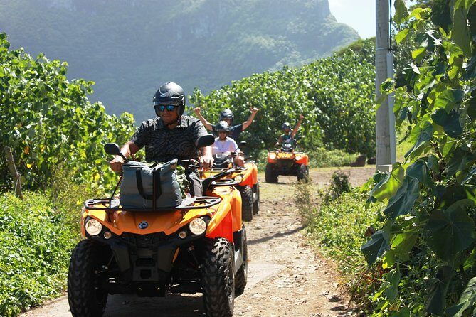 NEW!!! ATV TOURS with a local tour guide from Bora Bora - An Exciting Alternative to the Beach