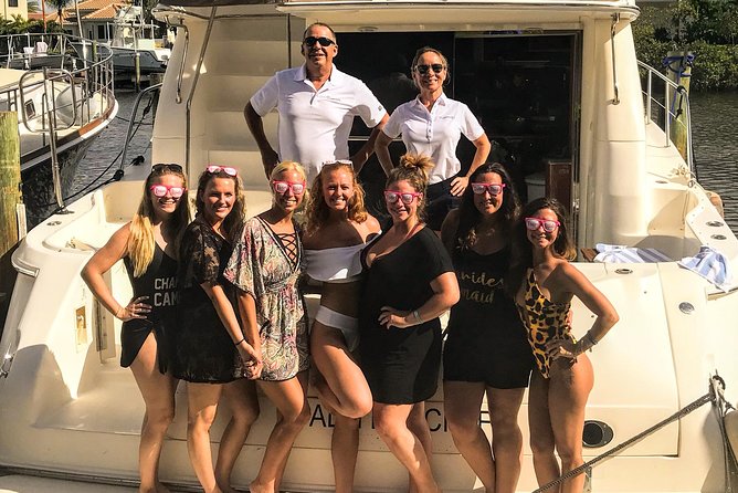 New!! Half Day Private Yacht Charter in Jupiter With Crew. - Group Size and Capacity