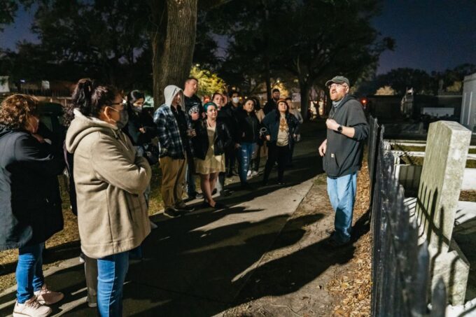 New Orleans: Cemetery Bus Tour at Dark With Exclusive Access - Reserve Now & Pay Later