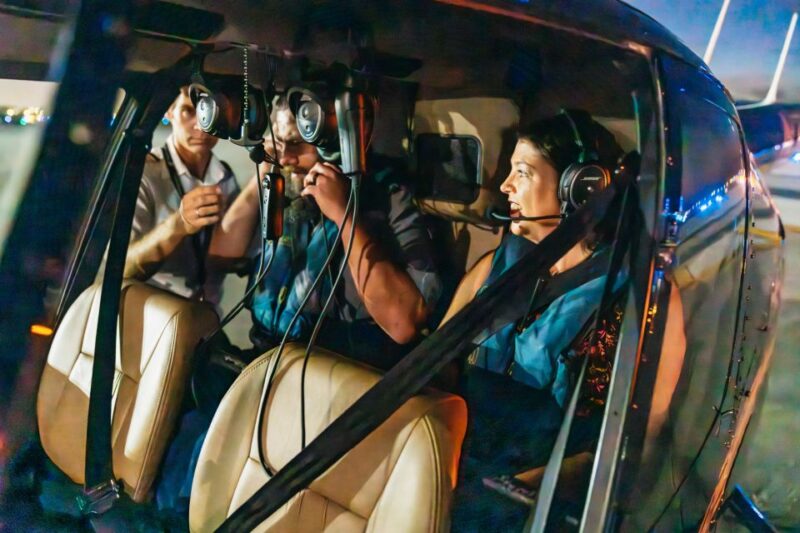 New Orleans: City Lights Helicopter Night Tour - Additional Features