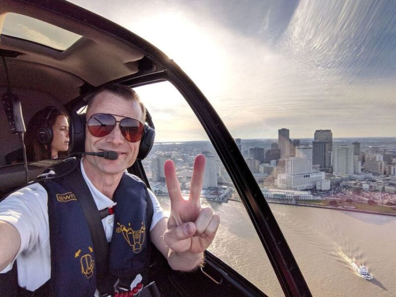 New Orleans: Daytime City Helicopter Tour - Inclusions and Amenities