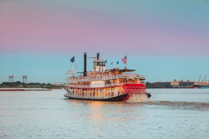 New Orleans: Evening Jazz Cruise on the Steamboat Natchez - Dining Options