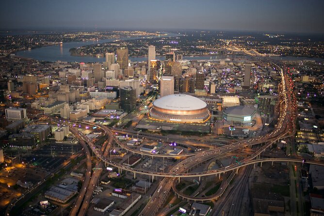 New Orleans Group Sightseeing Flight for 4-5 People - Aerial Views and Commentary