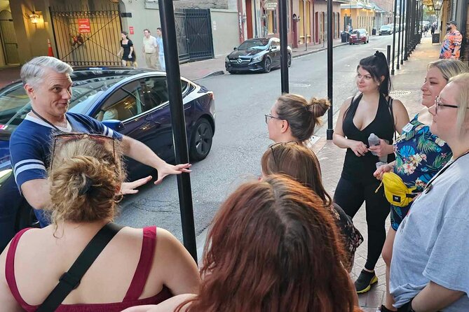 New Orleans Lewd Spirits Haunted Tour With Bar Stops - Visiting a Former Brothel