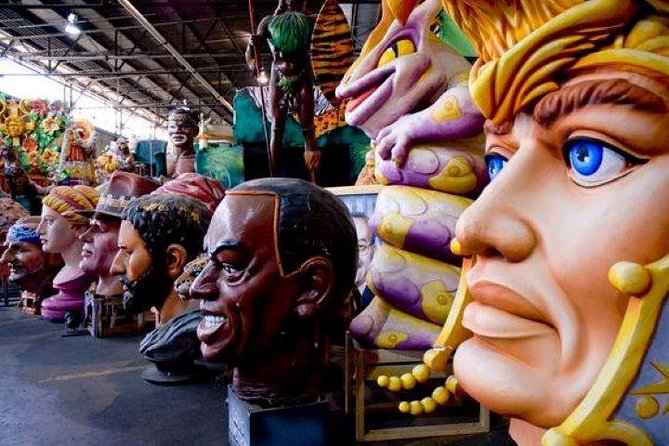 New Orleans Mardi Gras World Behind-the-Scenes Tour - Float Construction and Artistry