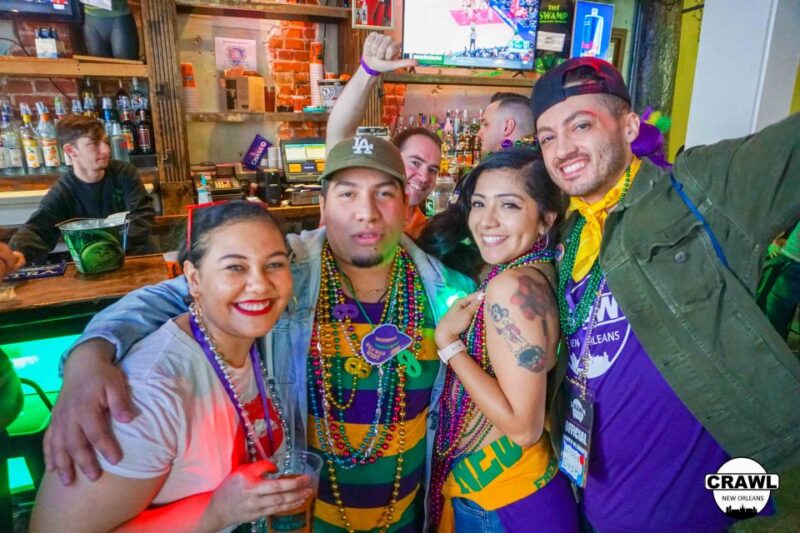New Orleans: VIP Bar and Club Crawl Tour With Free Shots - Language and Cancellation