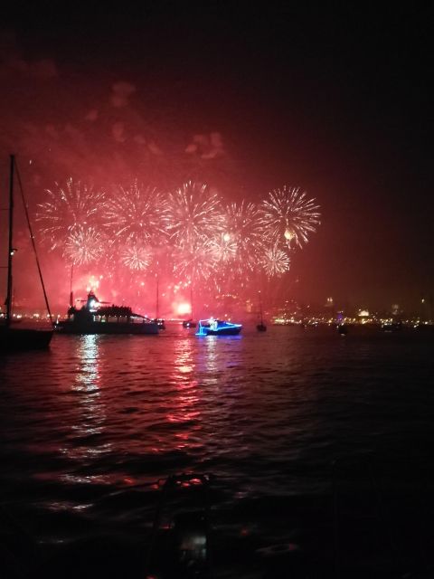 New Years Eve Fireworks Lisbon Boat Tour - Experience Highlights