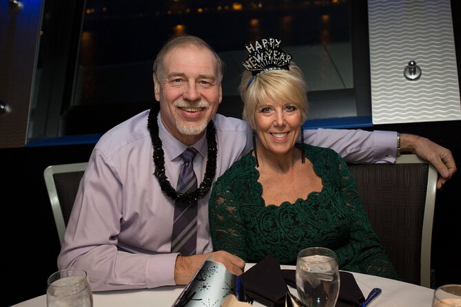 New Years Eve Plated Dinner Cruise on Lake Michigan - Panoramic City Skyline Views