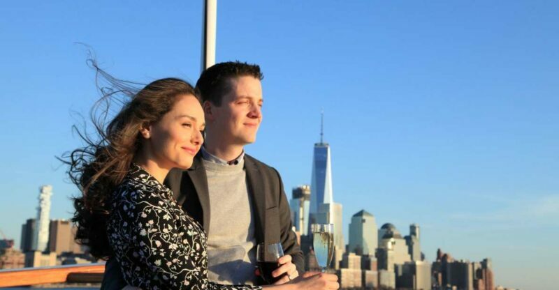 New York City Champagne, Cheese, Caviar & Sightseeing Cruise - Key Points