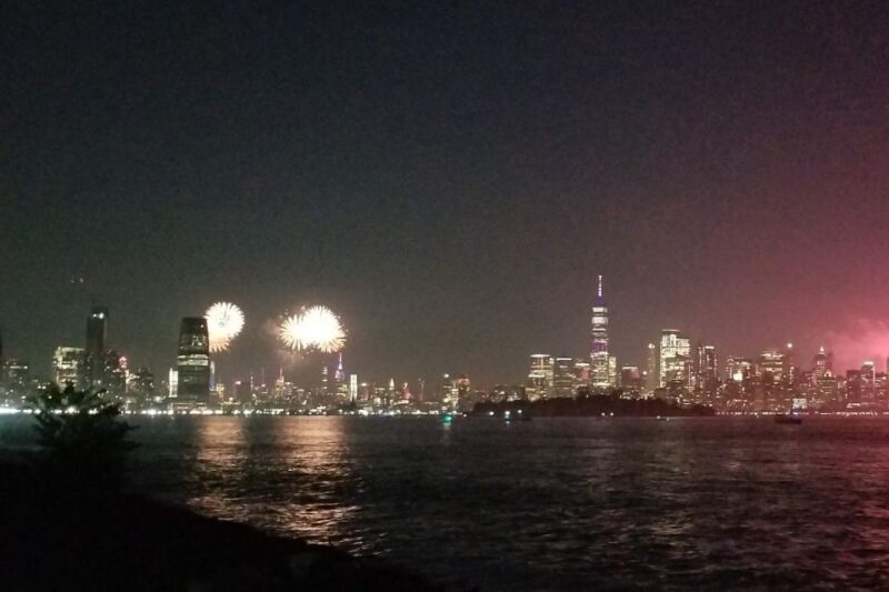 New York City Skyline & 4th of July Fireworks - Restrictions