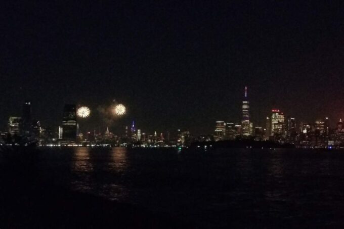 New York City Skyline & 4th of July Fireworks - Meeting Point