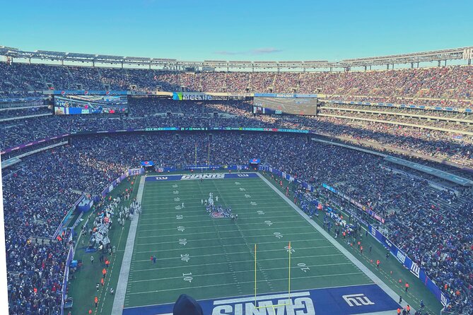 New York Giants Football Game Ticket at MetLife Stadium - Key Points