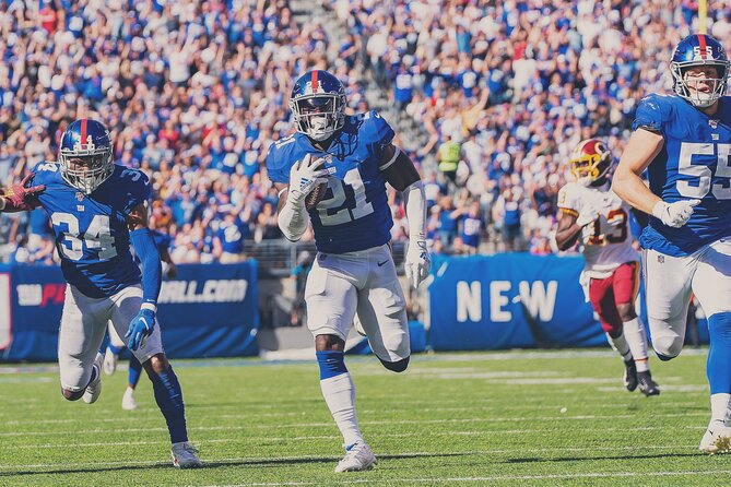 New York Giants Football Game Ticket at MetLife Stadium - Transportation Options