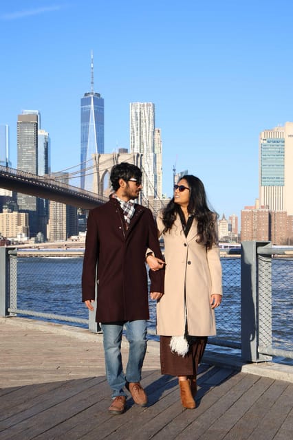 New York: Photoshoot in NYC DUMBO BROOKLYN BRIDGE - Weather Considerations
