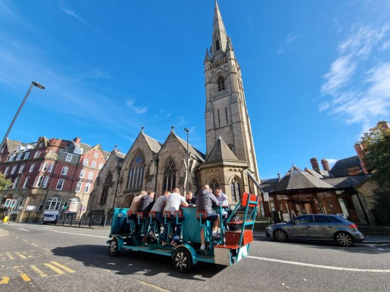 Newcastle: Private Unlimited Drinks Beer Bike Tour - Exploring Newcastles Streets by Bike
