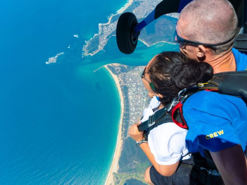 Newcastle: Tandem Beach Skydive With Optional Transfers - Personalized Skydive Certificate for Memorable Keepsake