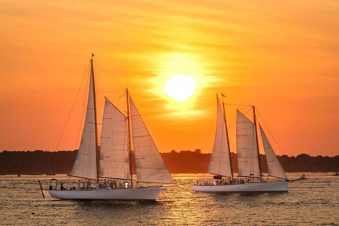 Newport Sunset Sail on Classic Sailboat - Memorable Crew and Atmosphere