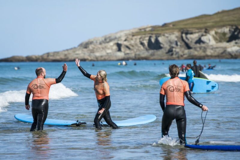 Newquay: 2 Nights Camping, Surfing, and Coasteering Trip - Axe Throwing